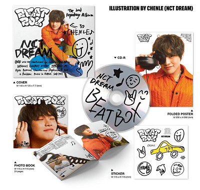 NCT DREAM THE 2ND ALBUM REPACKAGE BEATBOX DIGIPACK VER (KOR