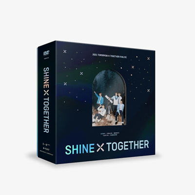 TXT 2021 FANLIVE SHINE X TOGETHER DVD - Kpop USA