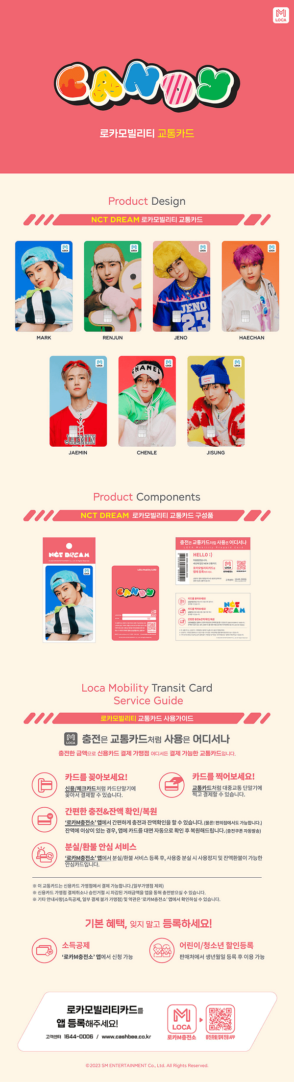 NCT DREAM CANDY LOCA MOBILITY CARD - Kpop USA