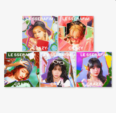LE SSERAFIM JAPANESE ALBUM CRAZY LIMITED EDITION (SOLO EDITION