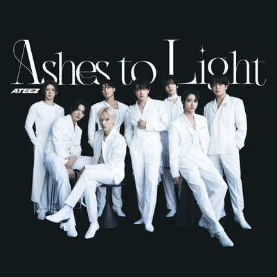 ATEEZ JAPAN ALBUM ASHES TO LIGHT LIMITED EDITION (CD + DVD