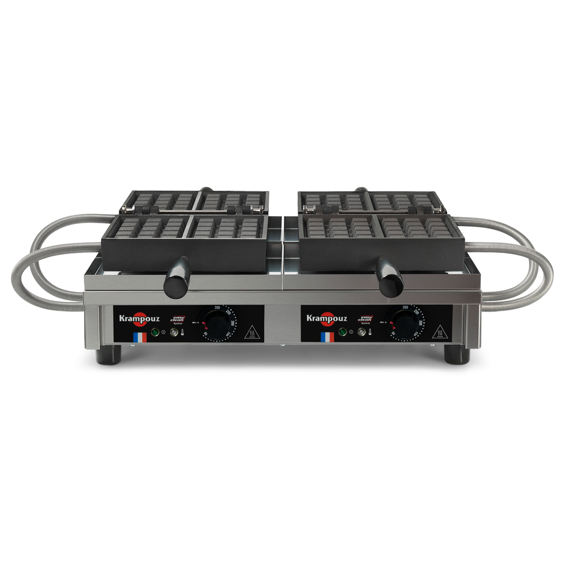 Double 3*5 Brussels waffle maker, 180° opening | Krampouz