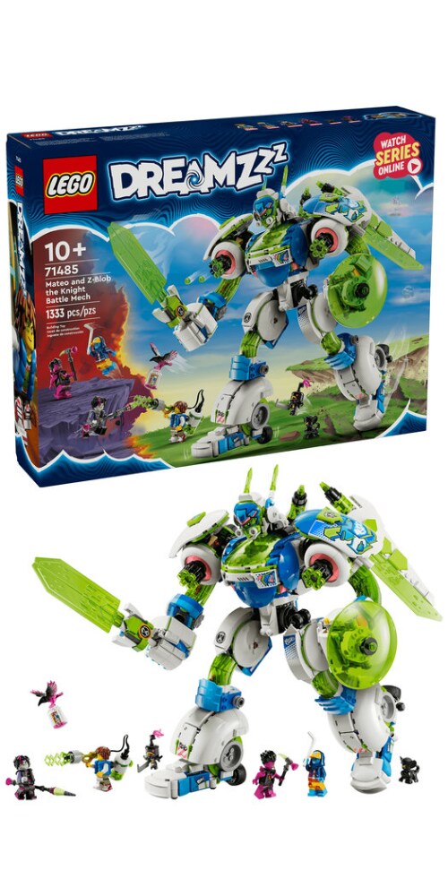 LEGO® DREAMZzz Mateo And Z-Blob The Knight Battle Mech 71485, 1333
