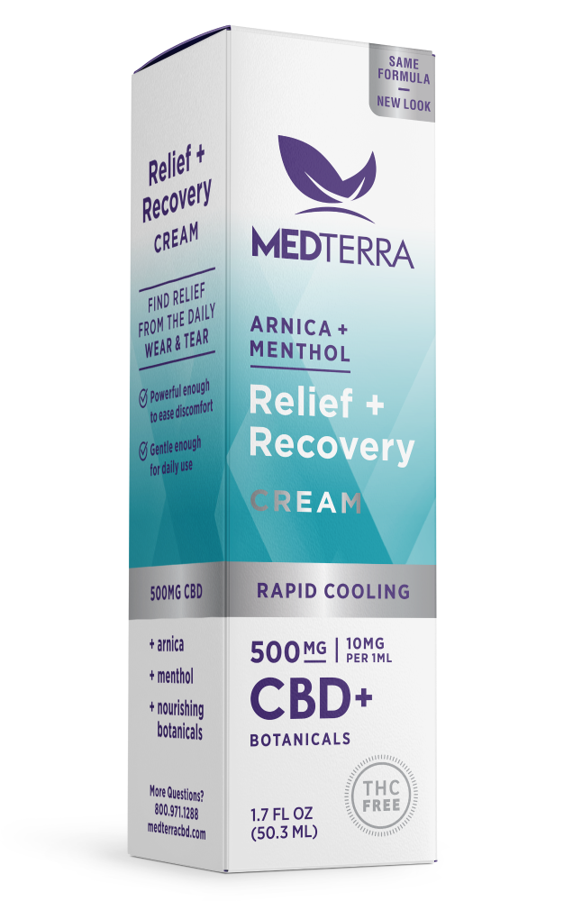 Medterra CBD Rapid Cooling Cream 500mg, 1.7 fl oz - Mariano's