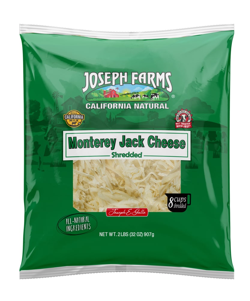 Joseph Farms® Monterey Jack Shredded Cheese, 32 oz - Ralphs
