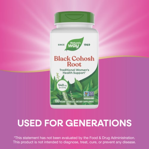 Nature's Way Black Cohosh Root Women's Traditional Health Support