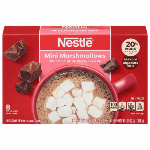 Nestle Mini Marshmallow Hot Chocolate Cocoa Mix, 6.83 oz - Fry's