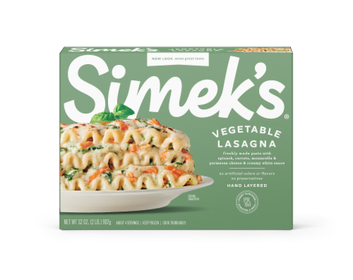 Simek's® Frozen Vegetable Lasagna, 32 oz - Harris Teeter