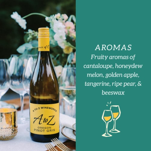 A to Z Wineworks Pinot Gris Oregon White Wine, 750 ml - Kroger