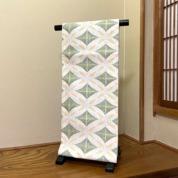 松葉菱文袋帯「洛風林」 - 京呉服塚本