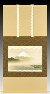 富士山の世界文化遺産登録決定を記念し、高級美術複製画 川合玉堂