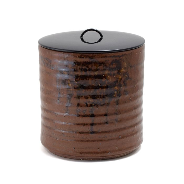 水指 瀬戸 一重口（上） 隆和作