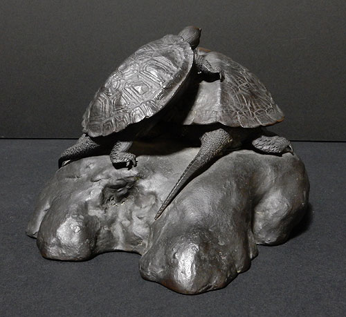 銅器 亀 置物 ＜在銘＞ | 【骨董品買取】日本全国対応・老舗骨董店の古