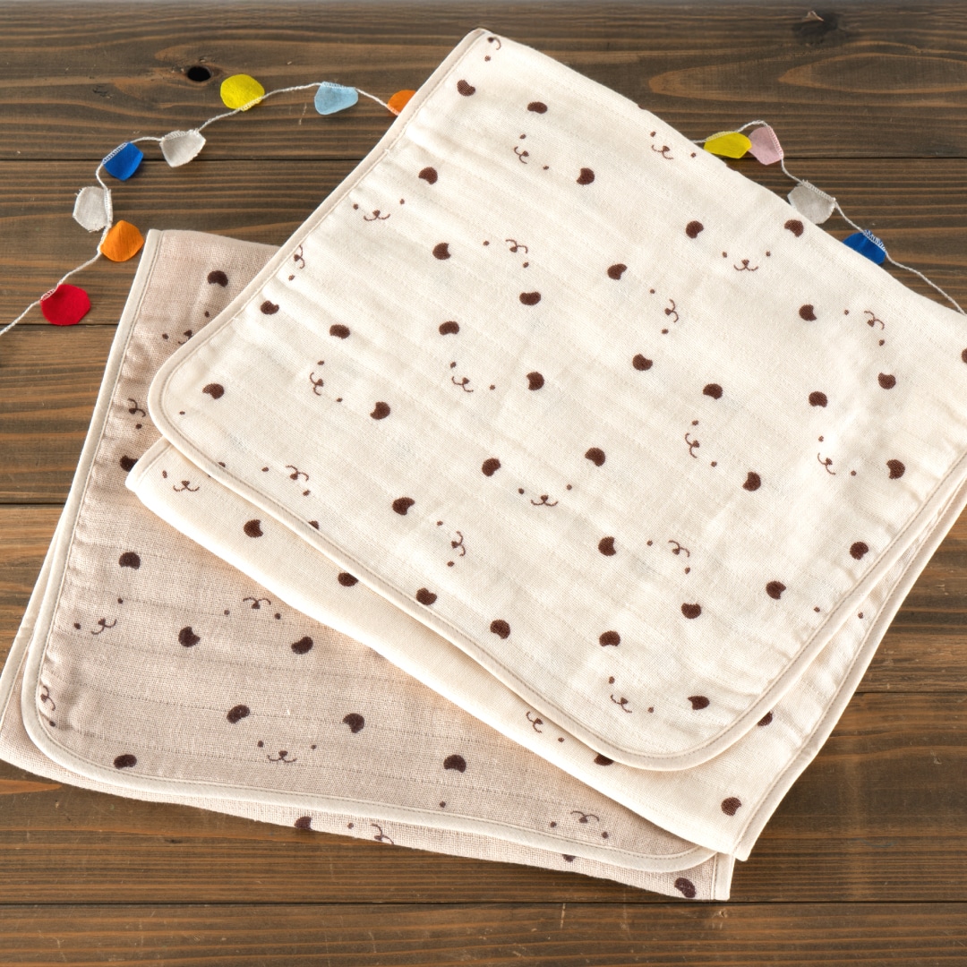 かくれんぼガーゼ ベビーバスタオル