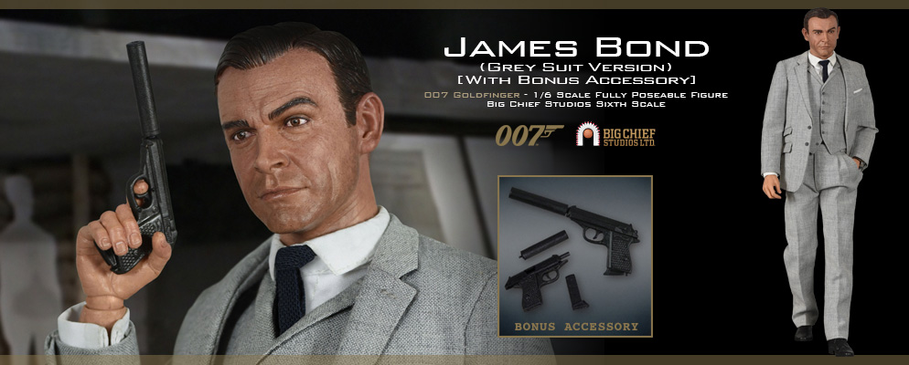 007』「ゴールドフィンガー」1／6スケールフィギュア【ビッグ