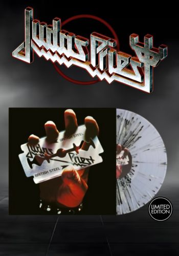 Judas Priest - British Steel [LP] Limited Black & White Splatter