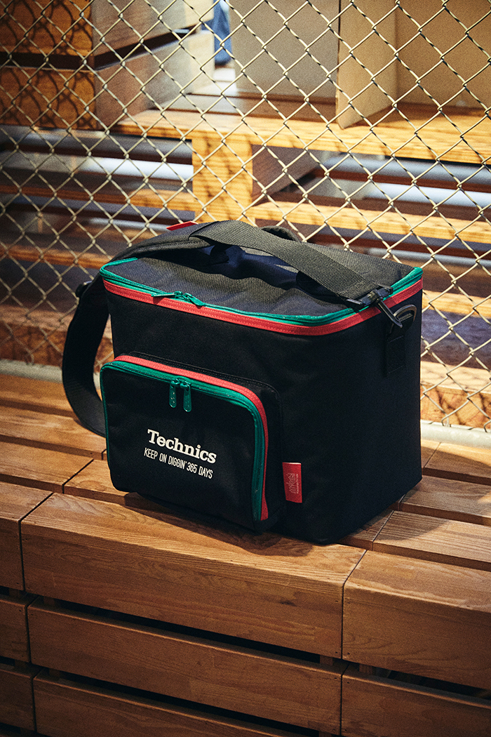 FOCUS IT.】マンハッタンポーテージ × テクニクスのレコードバッグを