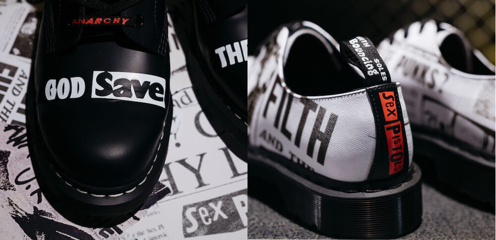 ドクターマーチン×セックス・ピストルズ！ ファン垂涎のコラボアイテム