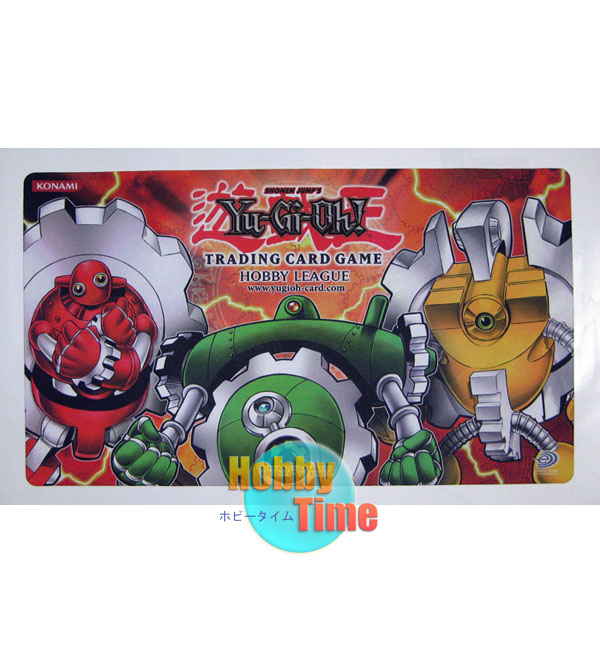 英語版 プレイマット Hobby League レッド・ガジェット & グリーン