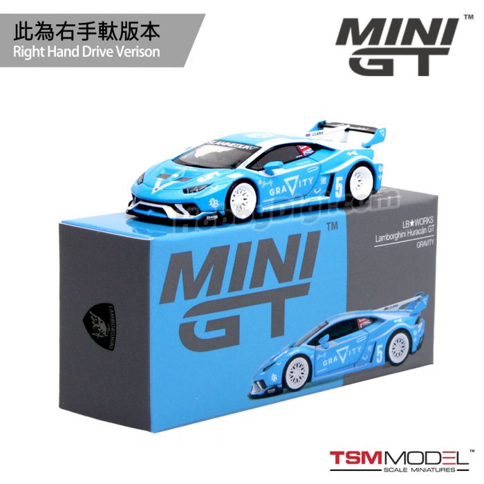 MINI GT 1:64 Diecast Model Car - LB☆WORKS Lamborghini Huracán GT