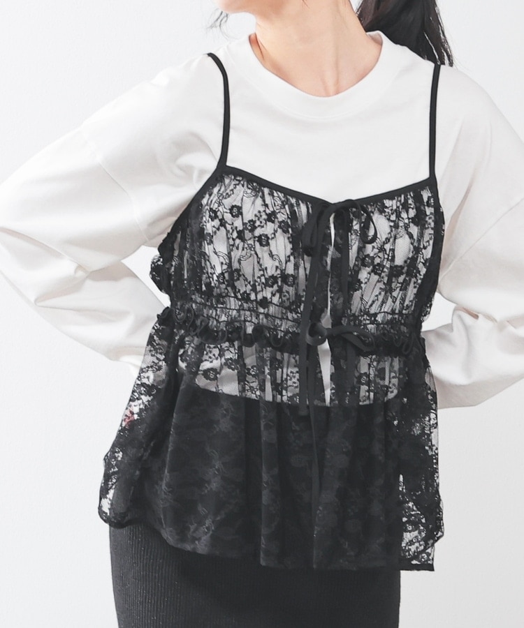 レースキャミソール: トップス｜ハニーズ公式通販