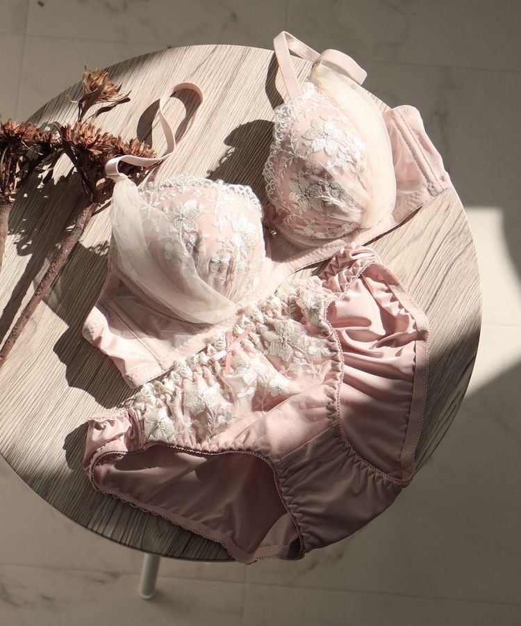 花刺繍チュールブラセット: アンダーウェア｜ハニーズ公式通販