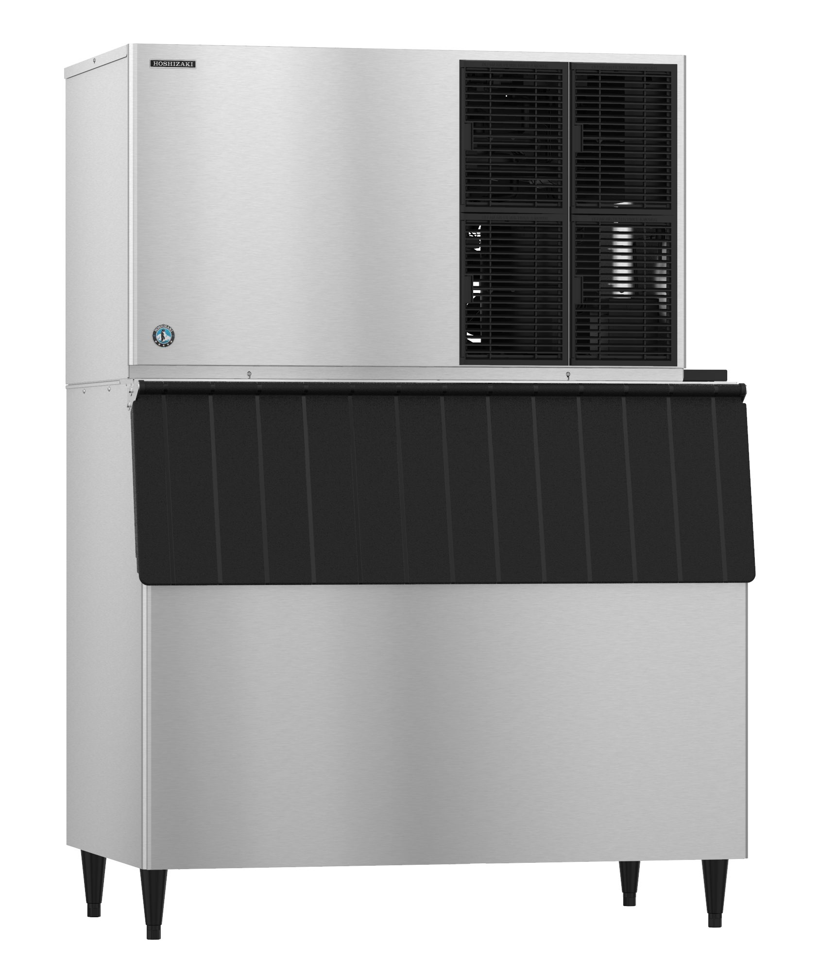 KM-1301SAJ3, Crescent Cuber Icemaker, Air-cooled, 3 Phase
