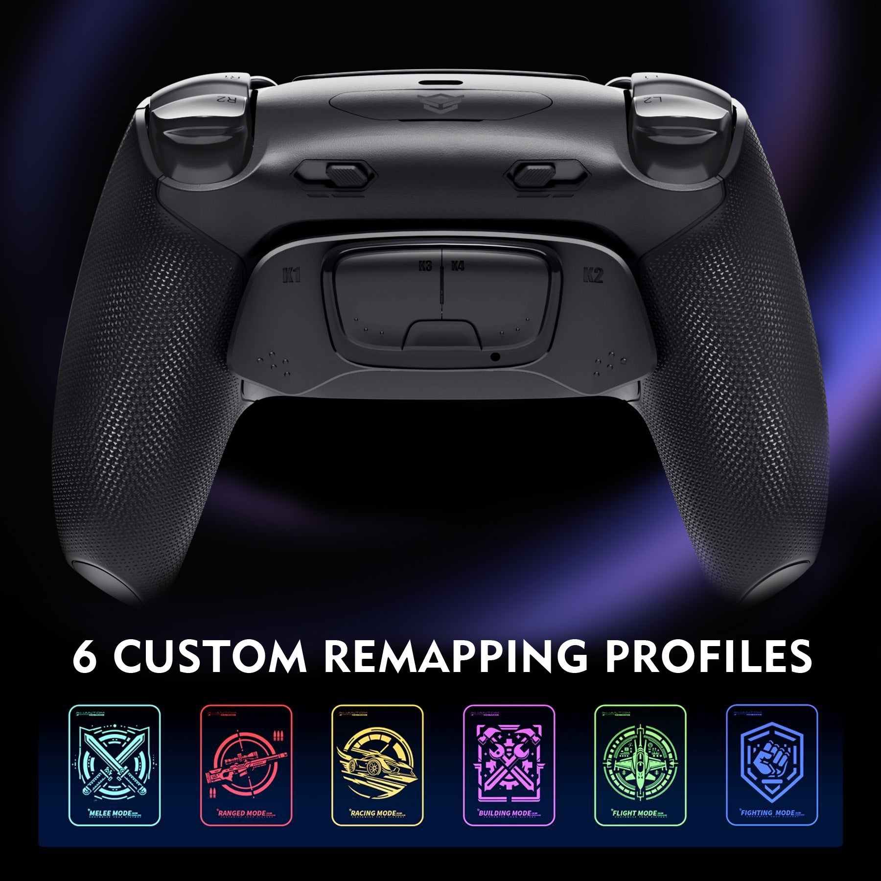 HexGaming Ultimate Pro PS5 Controller | Adjustable Triggers