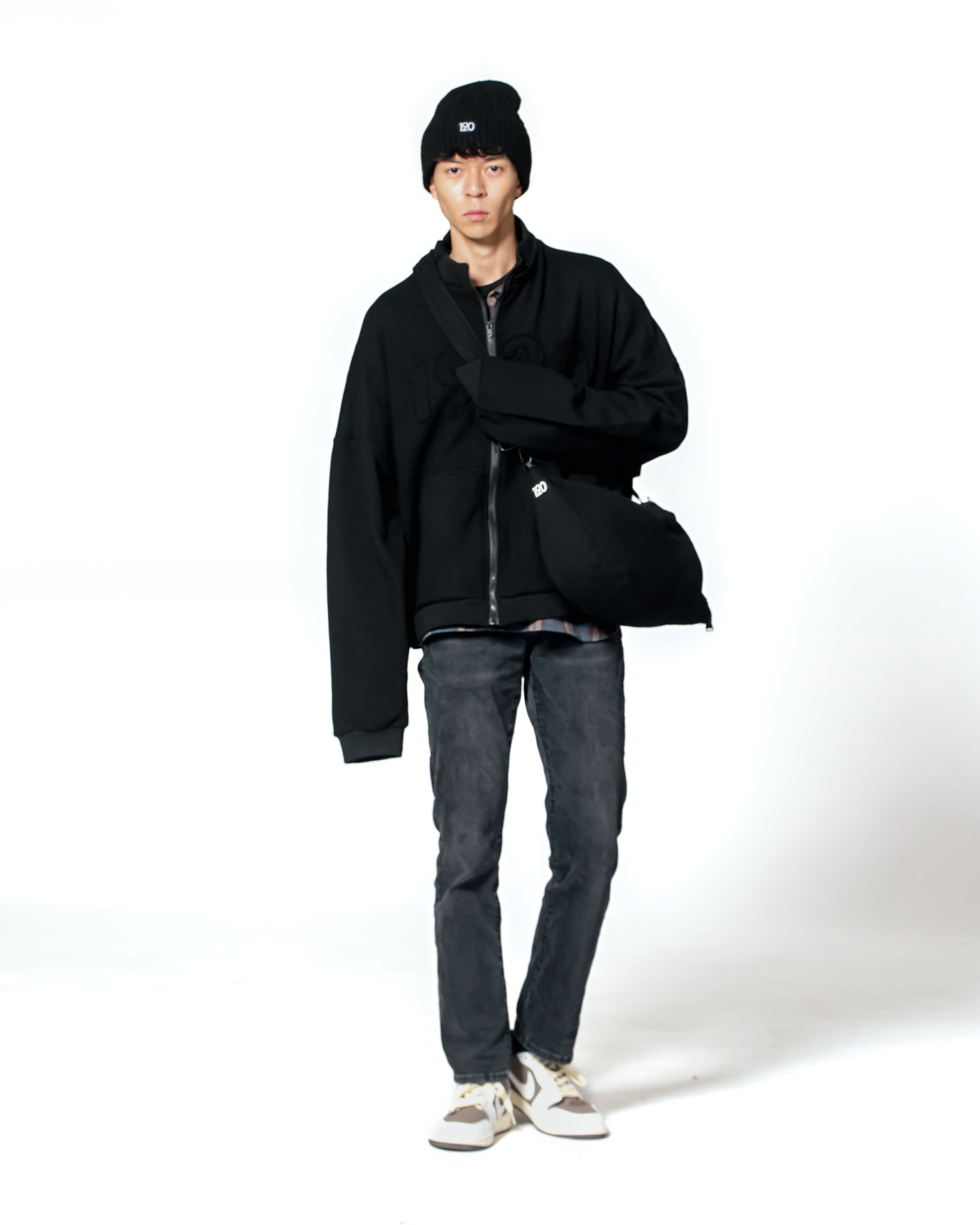 NineteenTwenty Hoodie Lite™ – Onyx | 2-in-1 Convertible Hoodie