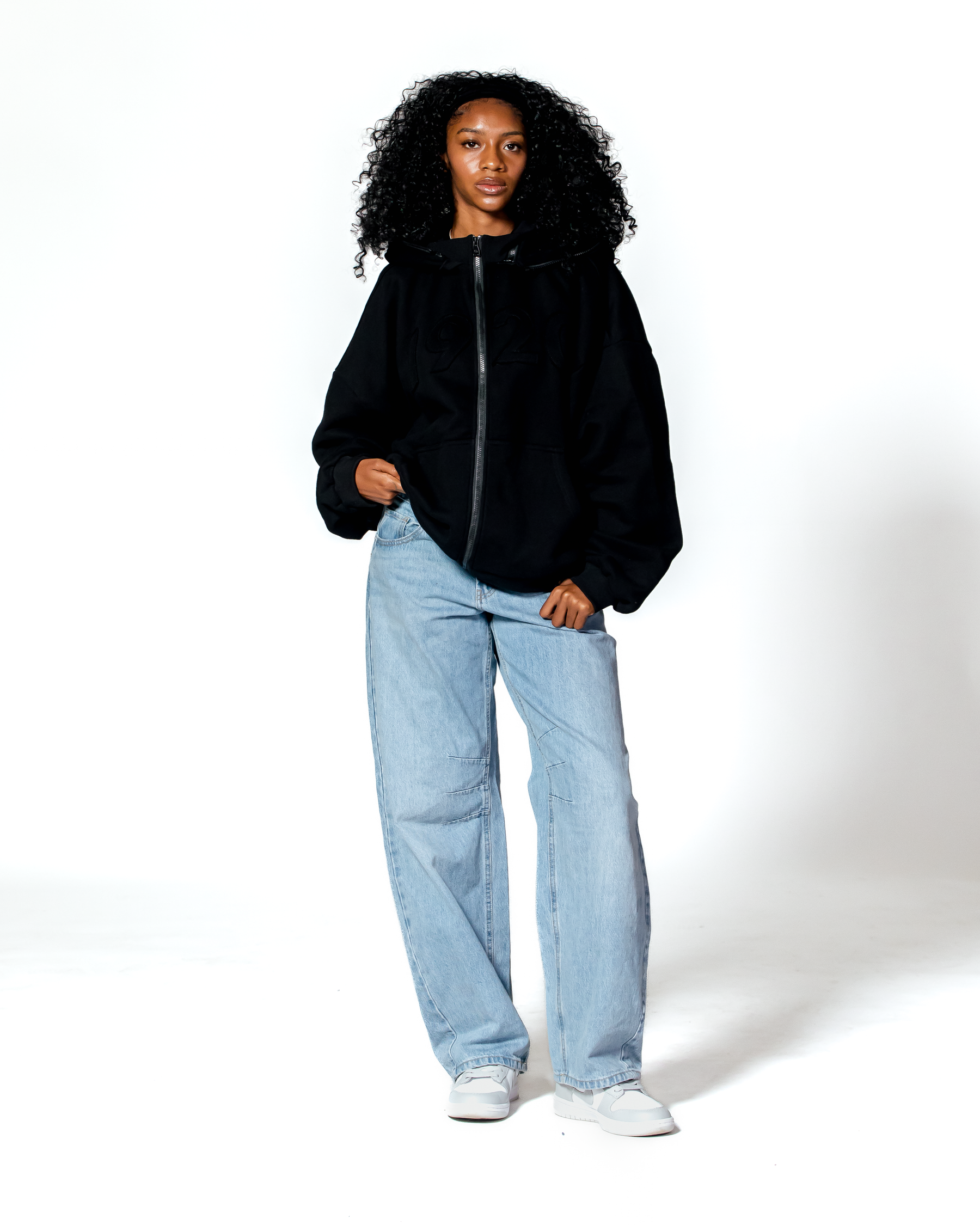 NineteenTwenty Hoodie Lite™ – Onyx | 2-in-1 Convertible Hoodie