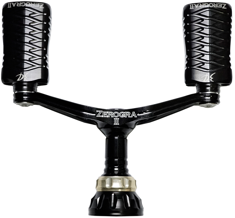 ☆特価SALE☆34 ZEROGRAダブルハンドル ver.II シマノ用 ブラック