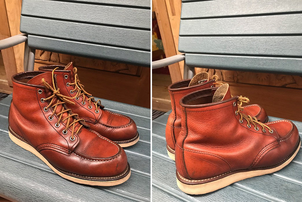 Red Wing 8131 (13 Months) - Fade of the Day