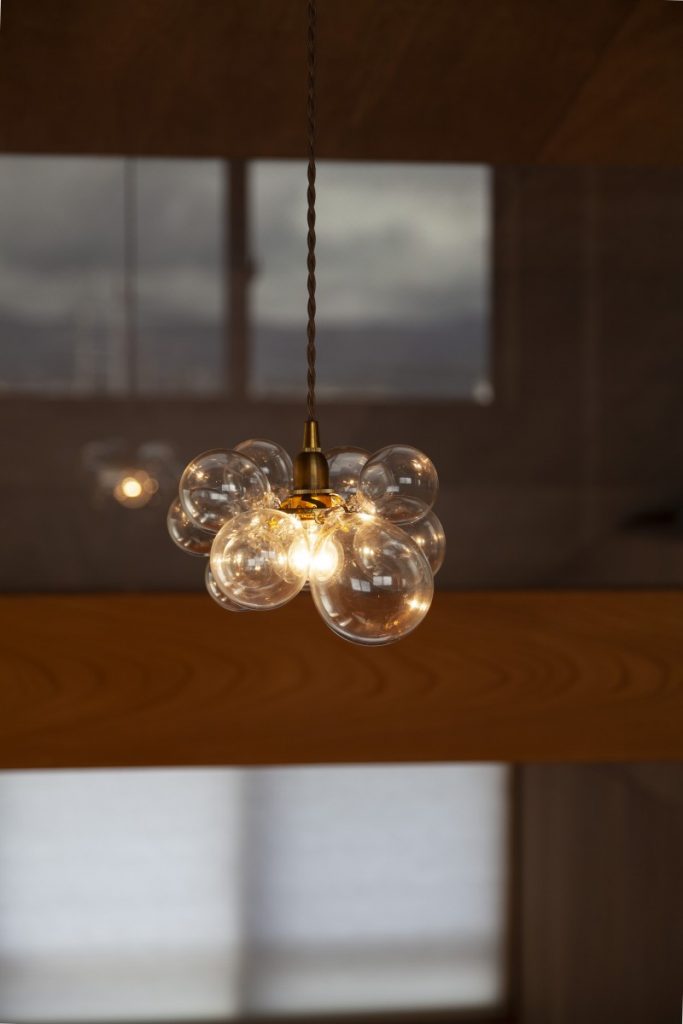 しゃぼんランプ | スキップフロアのある家