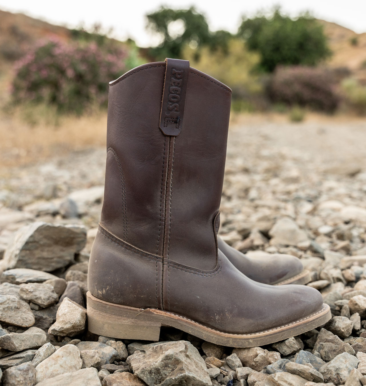 Red Wing Shoes 1155 E Pecos 11-Inch Soft Toe Pull On Boot - Brown Boom