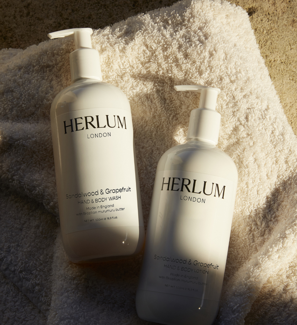 Hand & Body Wash and Lotion Duo | 500ml (Worth £63) – Herlum