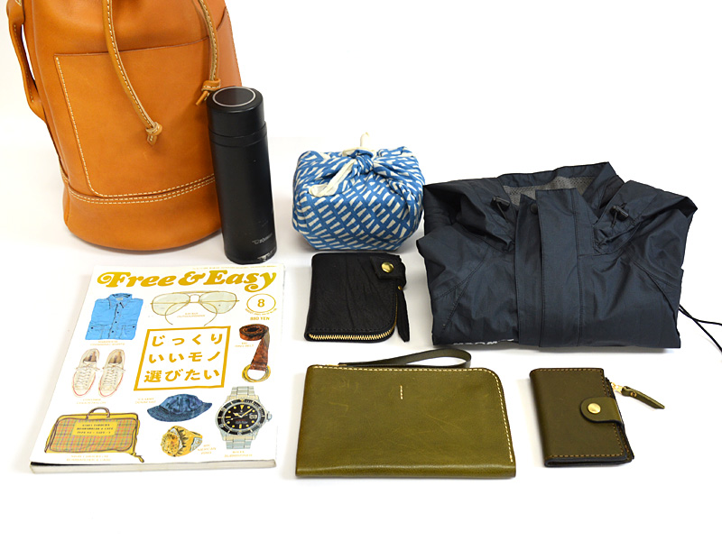 ソフトレザーで作った本革ボンサックのエントリーモデル / 革鞄のHERZ