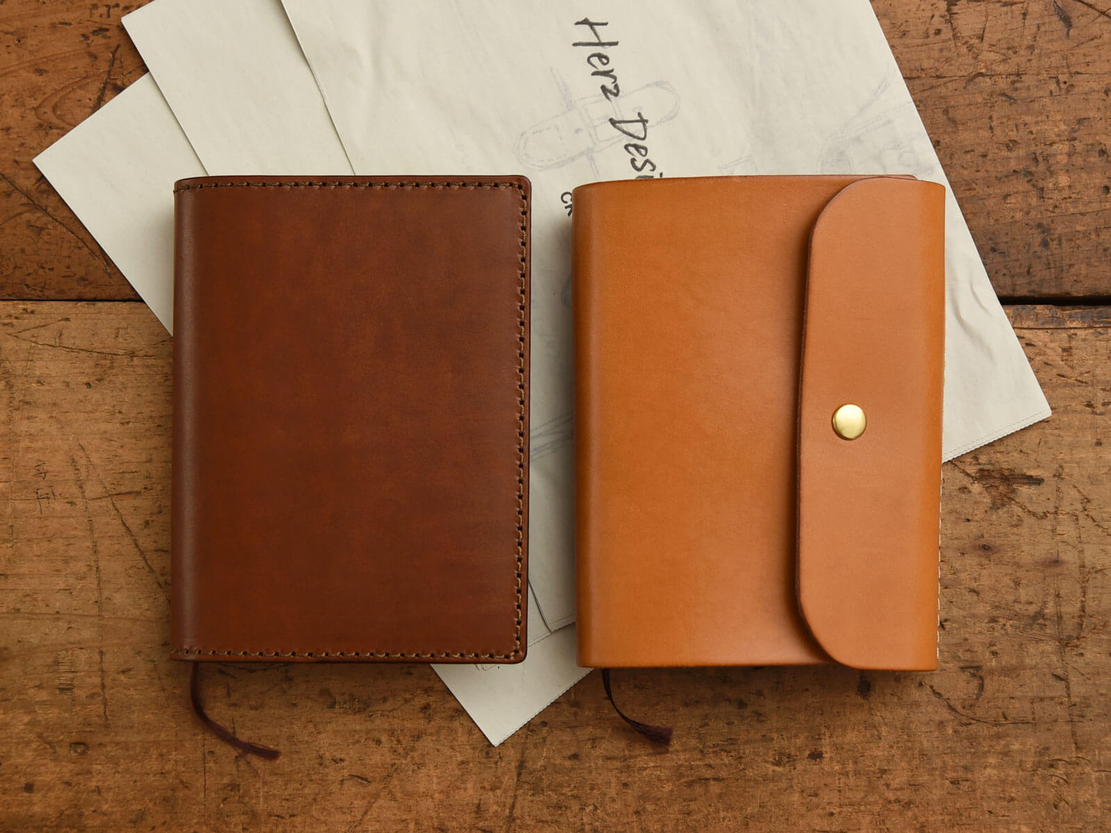 ほぼ日5年手帳カバー」期間限定で販売します｜革鞄・革小物のHERZ公式通販