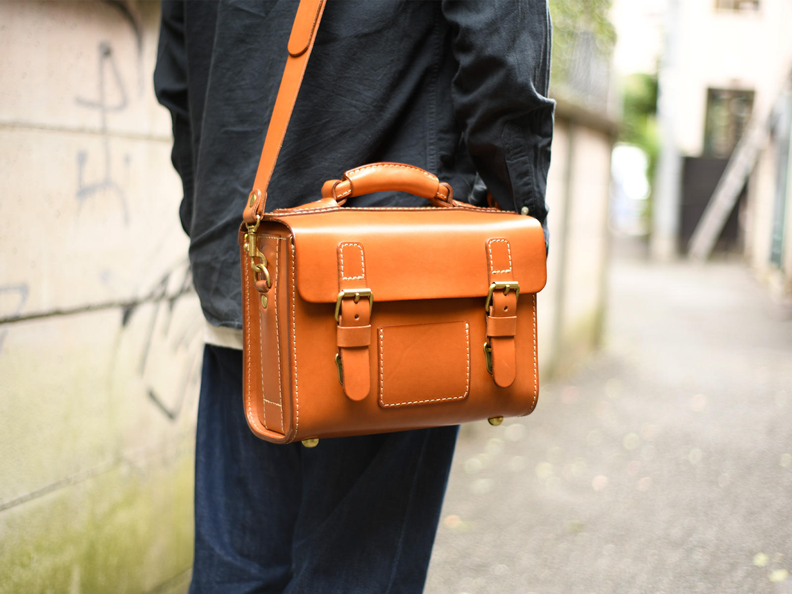 オンラインスタッフ：山木愛用「たる型2wayショルダーバッグ(A-20