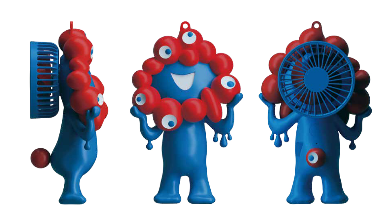 2025大阪・関西万博】「EXPO2025 ミャクミャク ハンディファン