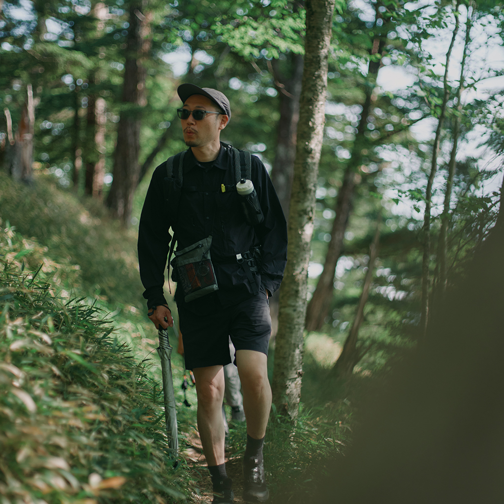 CAYL ケイル Stretch Nylon Hiker Shirts Black - Nicetime Mountain