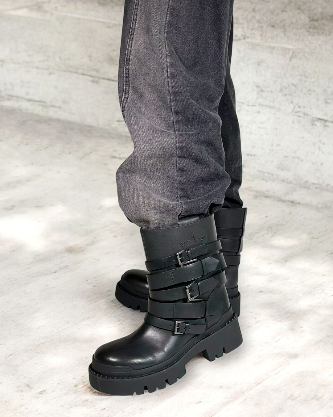 NIKI】ベルトコンバットブーツ｜HAYASHIGO ONLINE SHOP -ハヤシゴ