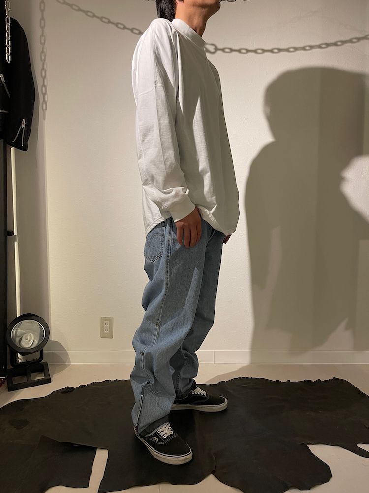 POLIQUANT - THE DEFORMED ADJUSTABLE THRIFTING DENIM 550 [FIGURE