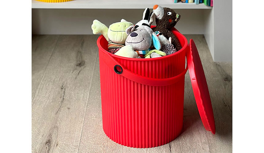 八幡化成株式会社』|COLOR BUCKET カラーバケット(フタ付き)