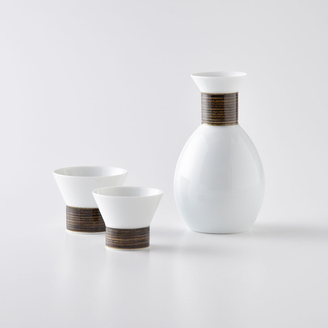 麻の糸 燗徳利 セピア | 白山陶器直営オンラインストア