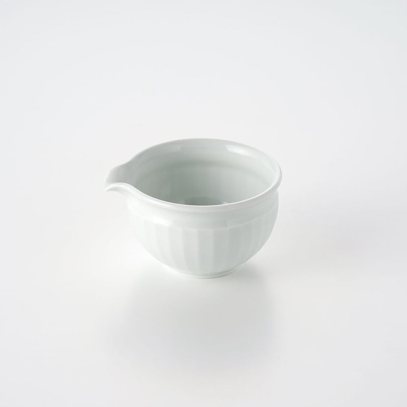 かんな彫 片口(大) しのぎ | 白山陶器直営オンラインストア