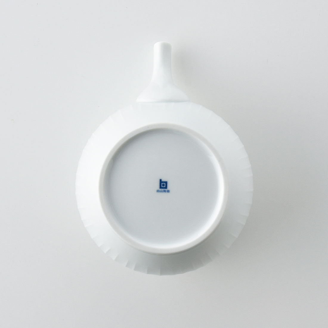 白磁立筋 土瓶 | 白山陶器直営オンラインストア