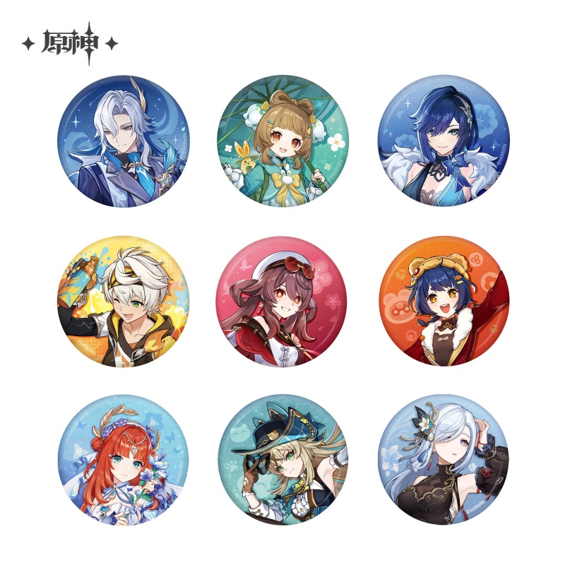 原神 コスチュームシリーズ 缶バッジ（19種類）｜HAKUTEA