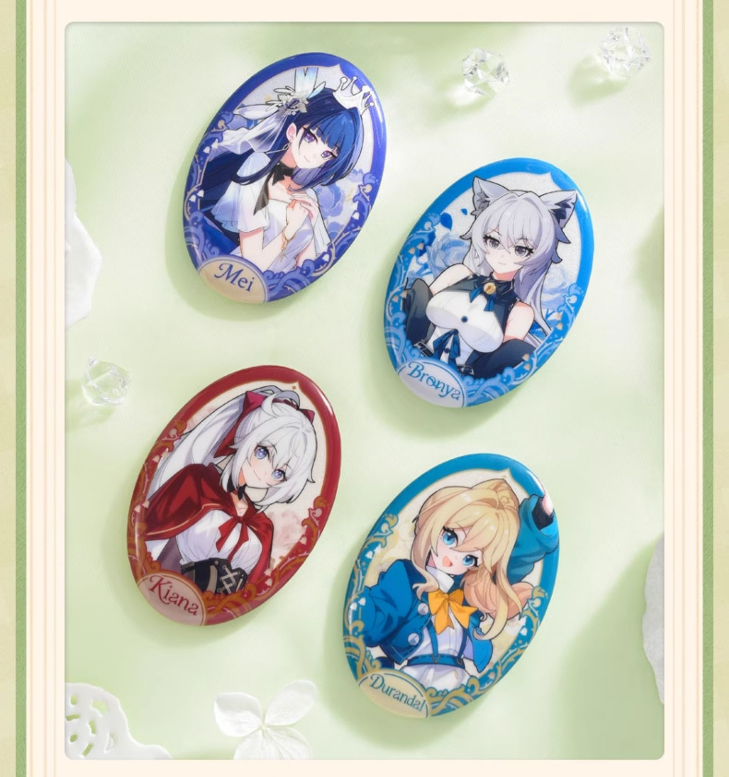 3rd 15pt】崩壊3rd 芳林夢謡 缶バッジ - HAKUTEA