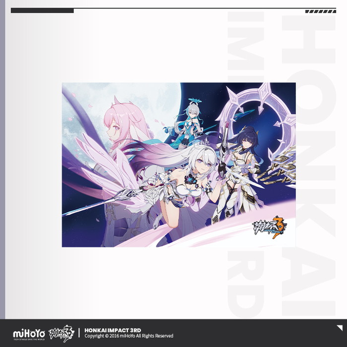 3rd 138pt】崩壊3rd 原画集Vol.2 「月の起源と終焉」 特典付き【中国語