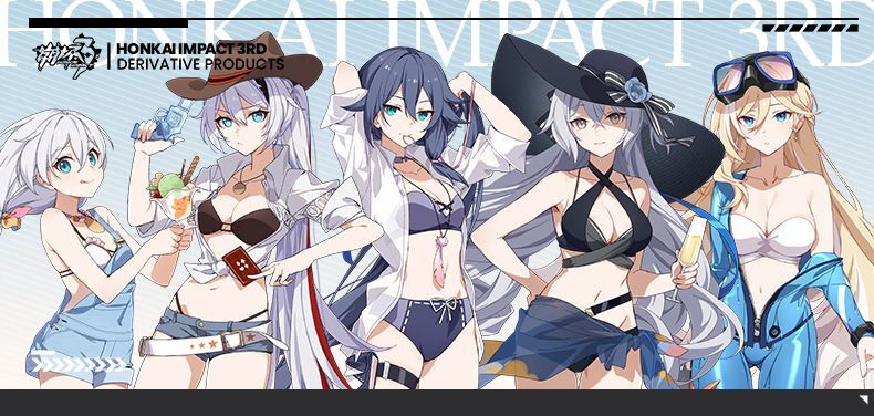 3rd 48pt】崩壊3rd 悠游夏日 アクリルスタンド Vol.2｜HAKUTEA